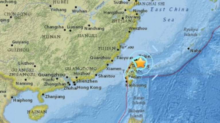 Ισχυρός σεισμός 6,1 Ρίχτερ στην Ταϊβάν