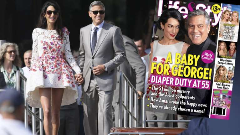 Η Αμάλ έγκυος στο μωρό του Τζορτζ Κλούνεϊ