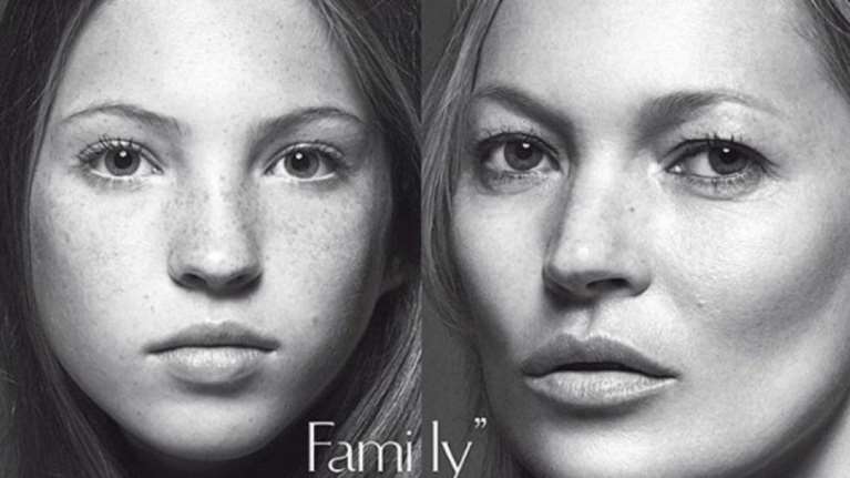 H Κέιτ Μος και η 13χρονη κόρη της φωτογραφίζονται για τη Vogue