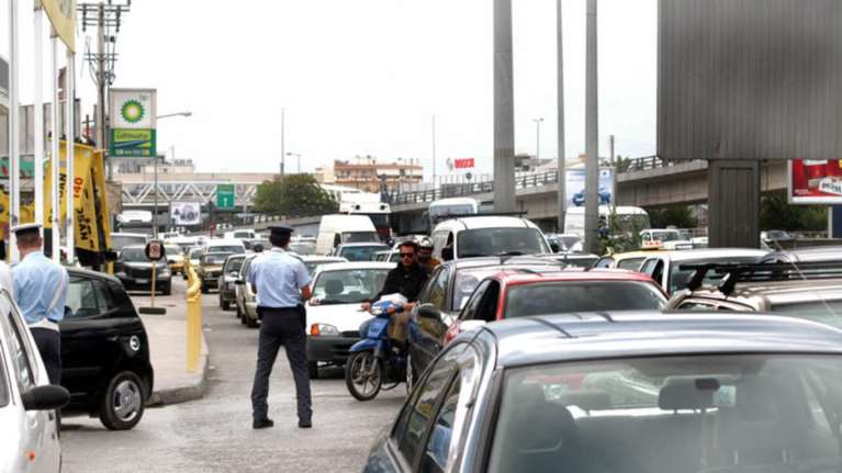 Κυκλοφοριακό «έμφραγμα» στην Αθήνα λόγω στάσης εργασίας στα Μέσα Μεταφοράς