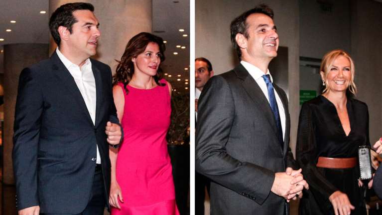 Μπέτυ και Μαρέβα έλαμψαν στο μουσείο της Ακρόπολης