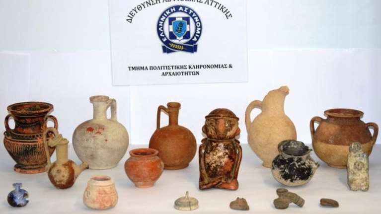 Έβγαλε στην αγορά αρχαιότητες της ελληνιστικής περιόδου