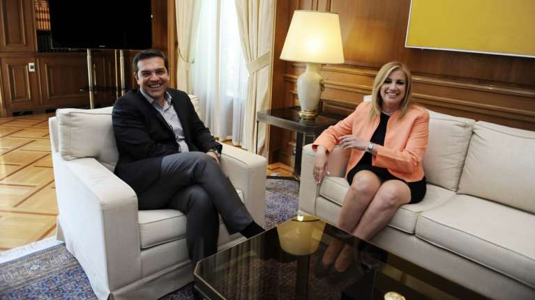 Φώφη σε Τσίπρα: Η συζήτηση για τον εκλογικό νόμο απαιτεί ανοικτά χαρτιά