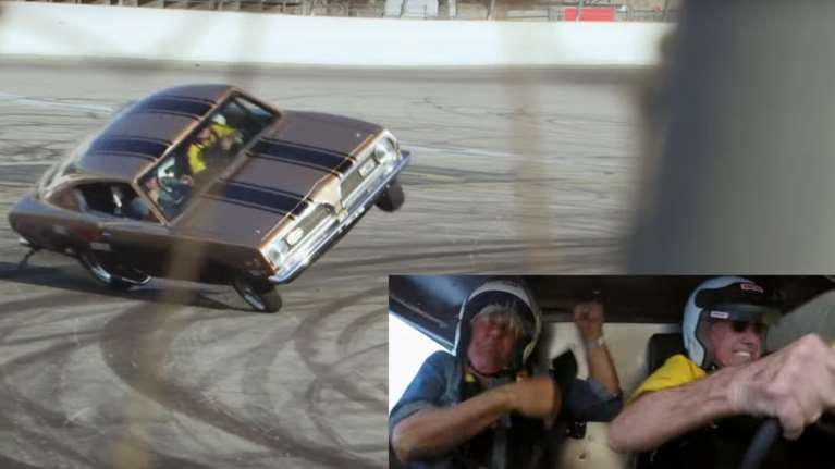 Από θαύμα σώθηκε ο Jay Leno ύστερα από ατύχημα με αυτοκίνητο 2500 ίππων