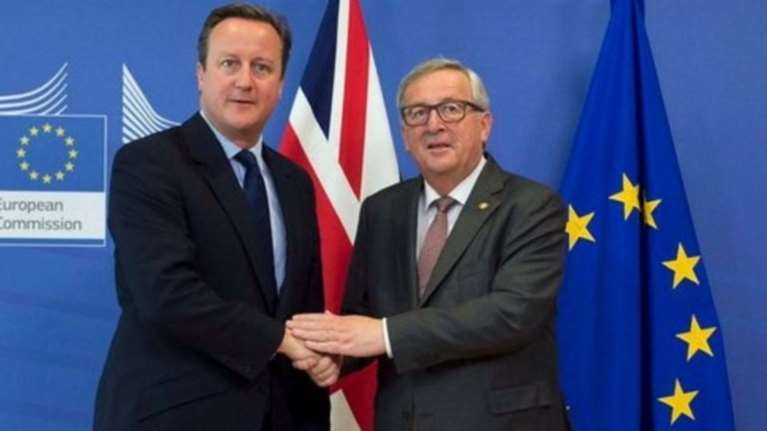 Κόπηκαν τα χαμόγελα Γιούνκερ και Κάμερον στις φωτογραφίες