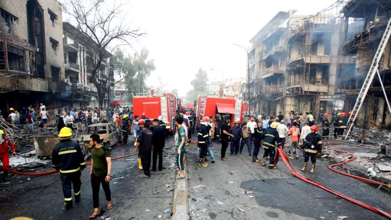 Μακελειό από τον ISIS στη Βαγδάτη με 75 νεκρούς