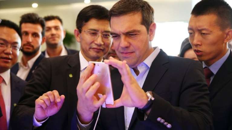 Τι είδε ο Tσίπρας στην έδρα του κολοσσού Huawei