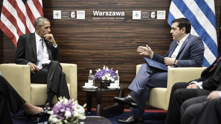 Ο Ομπάμα τάχθηκε υπέρ της ουσιαστικής ελάφρυνσης του ελληνικού χρέους