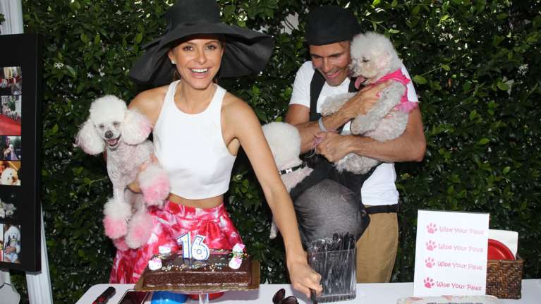 H Mαρία Μενούνος έκανε «sweet 16» πάρτι στη σκυλίτσα της