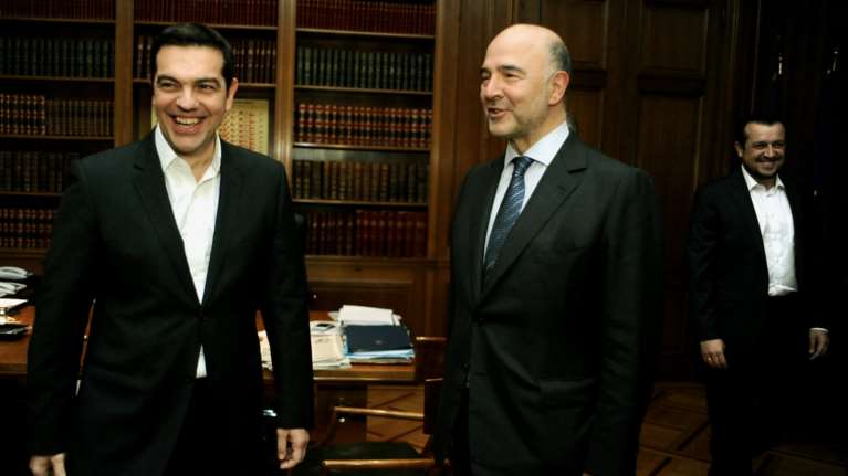 Συνάντηση Τσίπρα - Μοσκοβισί για την δεύτερη αξιολόγηση