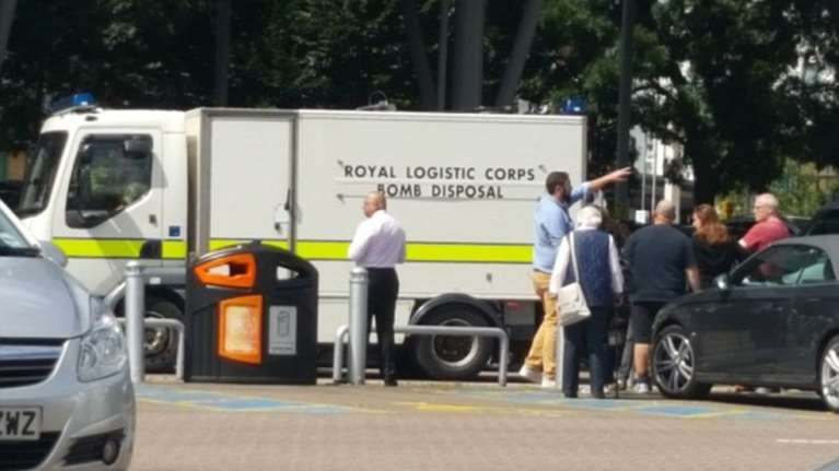 Εκκενώθηκε εμπορικό κέντρο στο Χάτφιλντ του Χερτφορντσάιρ