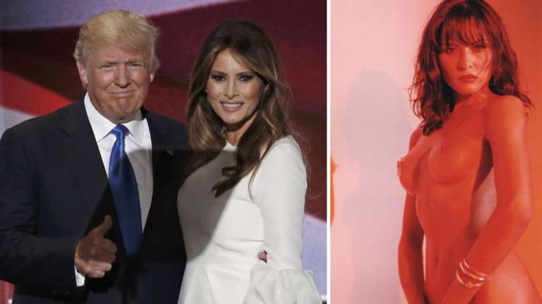 Μελάνια Τραμπ: Η υποψήφια Πρώτη Κυρία φωτογραφίζεται ολόγυμνη!