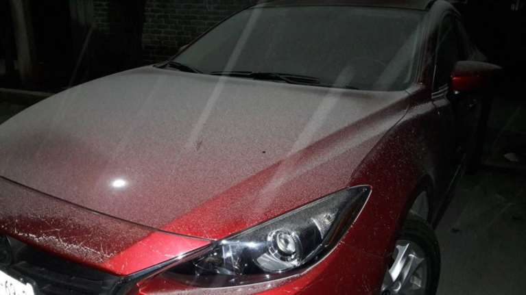 Εβρεξε ηφαιστειακή στάχτη στην Πόλη του Μεξικού