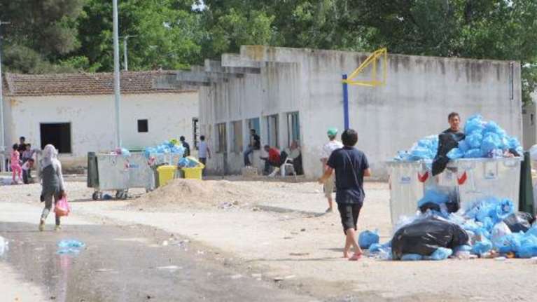 Διαμαρτυρία προσφύγων στο Κιλκίς