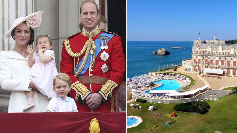 Διακοπές σε μυθικό ξενοδοχείο για Κέιτ-Γουίλιαμ, ήταν παλάτι του Ναπολέοντα