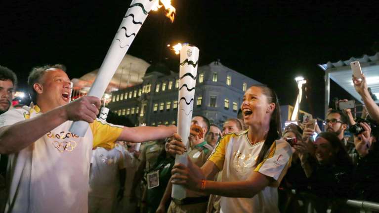 Το ταξίδι της Ολυμπιακής Φλόγας έως το Μαρακανά