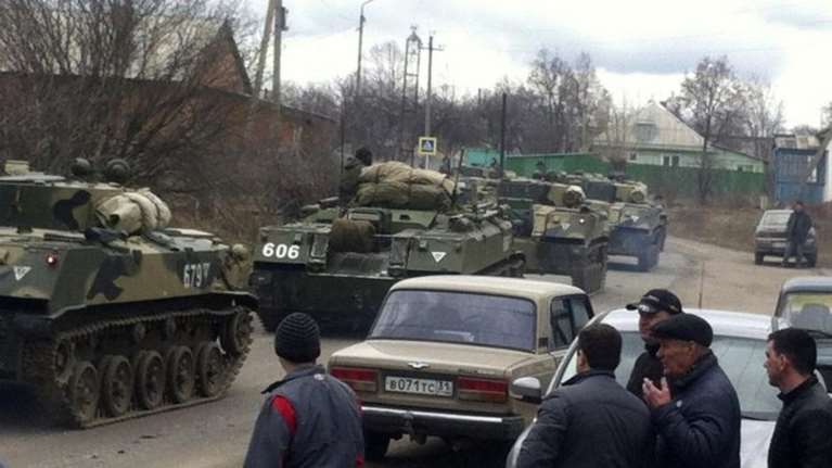 Η Ρωσία κατηγορεί την Ουκρανία για απόπειρα ένοπλης εισβολής στην Κριμαία