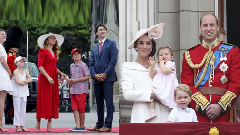 Ο Τζάστιν Τριντό θα συναντήσει τον Τζορτζ και τη Σάρλοτ