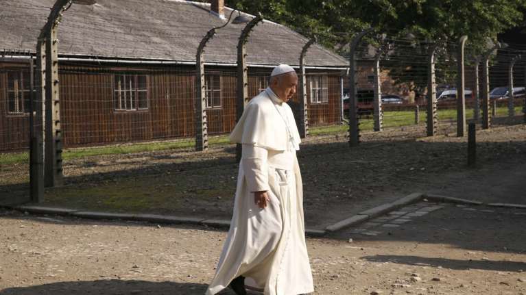 Το προσκύνημα του Πάπα στο κολαστήριο του Αουσβιτς