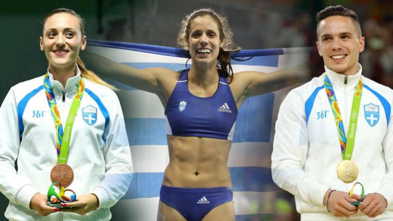 Η ώρα του «ευχαριστώ»: Στον Παυλόπουλο οι Ολυμπιονίκες