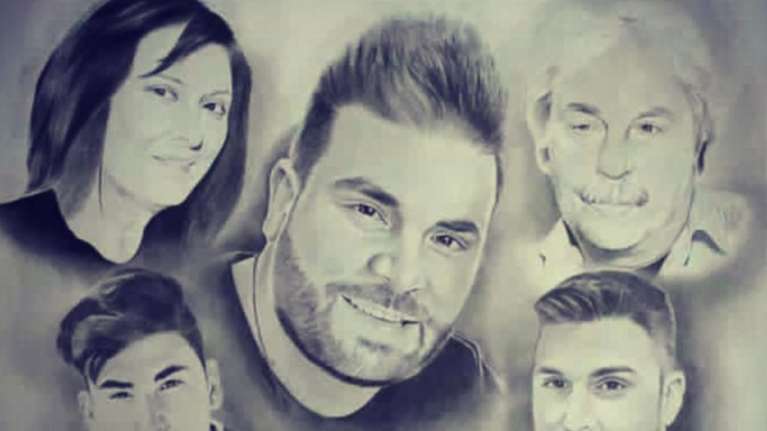 Το ανατριχιαστικό σκίτσο της οικογένειας Παντελίδη που έγινε viral