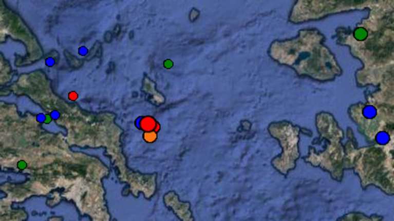Σεισμός στην Εύβοια, κουνήθηκε και η Αττική