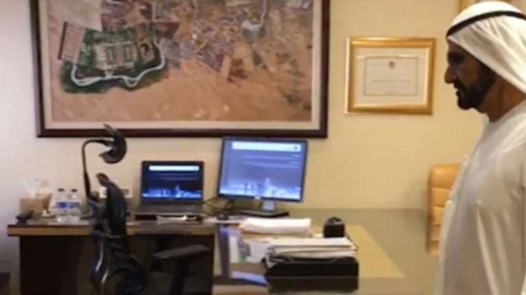 Ποιο ελληνικό Δημόσιο; Εξαλλος ο Σεΐχης του Ντουμπάι-VD