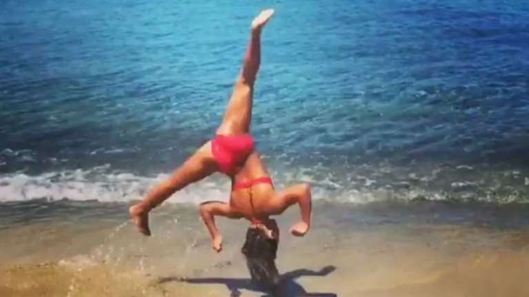 Η κόρη της Πετρουλάκη είναι έτοιμη για τους Ολυμπιακούς [Βίντεο]