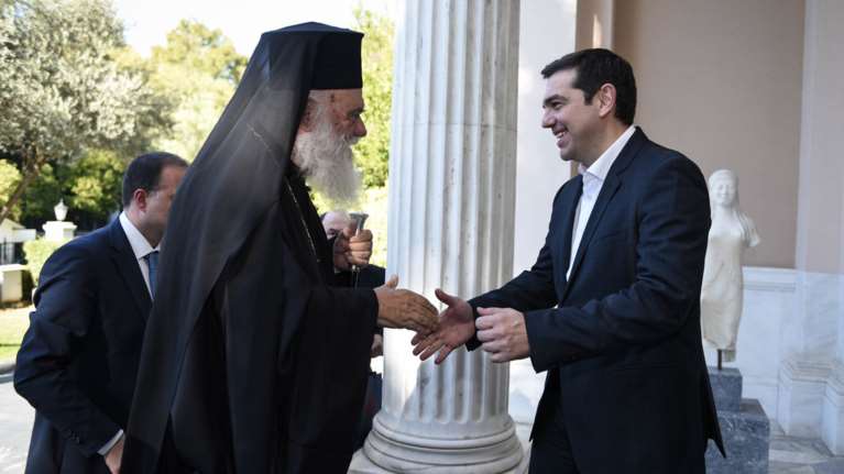 Δείπνο Τσίπρα σε Ιερώνυμο στο Μαξίμου