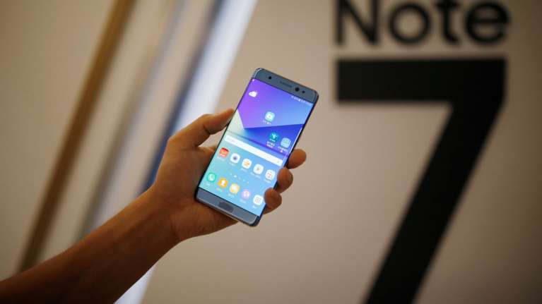 Ανακαλούνται τα Samsung Galaxy Note 7, εκρήγνυται η μπαταρία
