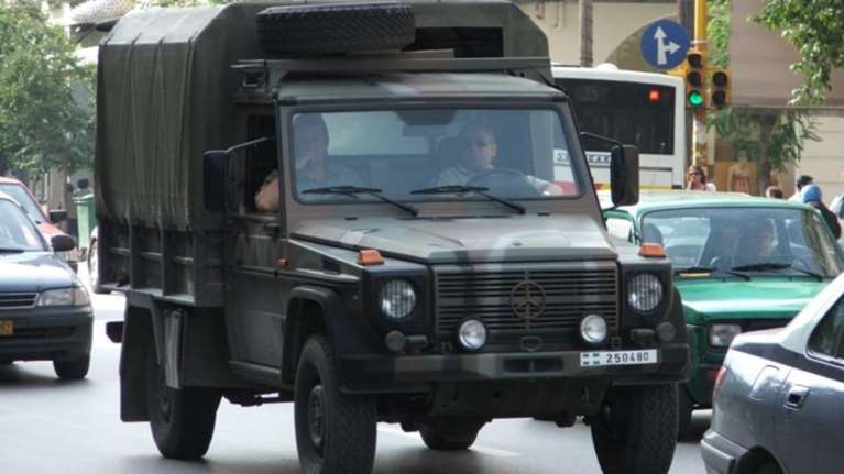 Τροχαίο με φαντάρους στα Ιωάννινα- ΒΙΝΤΕΟ