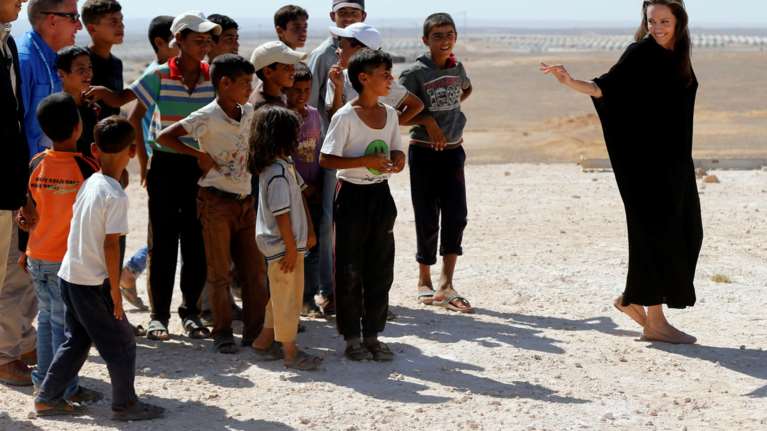 Αντζελίνα Τζολί: Να μπει επιτέλους τέλος στον πόλεμο στη Συρία