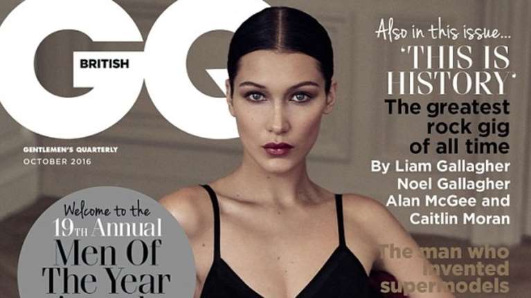 Η Μπέλα Χαντίντ στο GQ. Δεν άφησε απολύτως τίποτα στη φαντασία