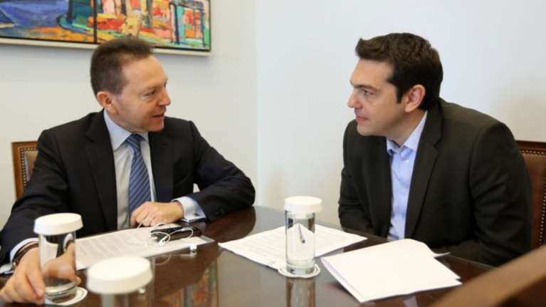 Στις 18:00 σήμερα η συνάντηση Τσίπρα - Στουρνάρα