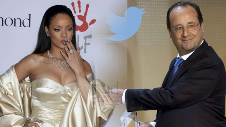 Ριάνα και Ολάντ έπιασαν ψιλή κουβέντα στο Twitter