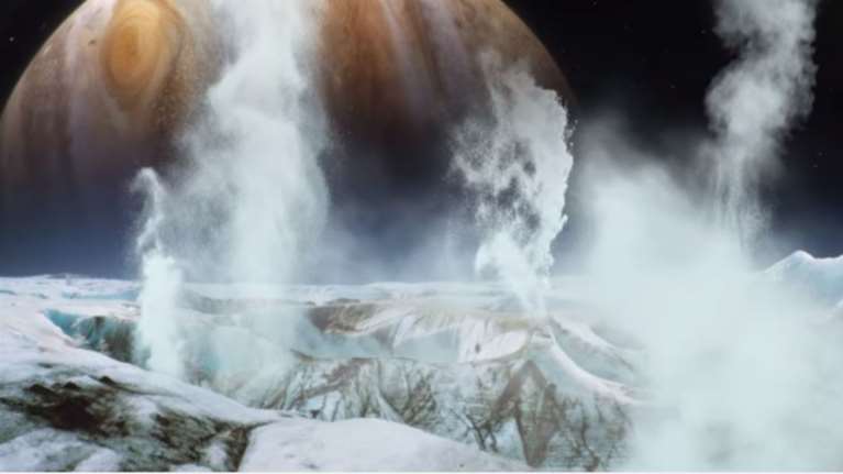 Πίδακες νερού βρήκε η NASA στον δορυφόρο του Δία