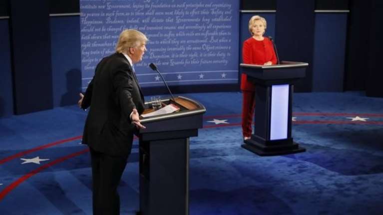 Πάνω από 81 εκατομμύρια η τηλεθέαση του debate της Χίλαρι και του Τραμπ