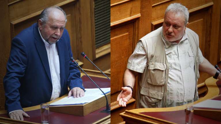 «Πεζοδρομιακός» καβγάς Ψαριανού- Σκουρολιάκου στη Βουλή