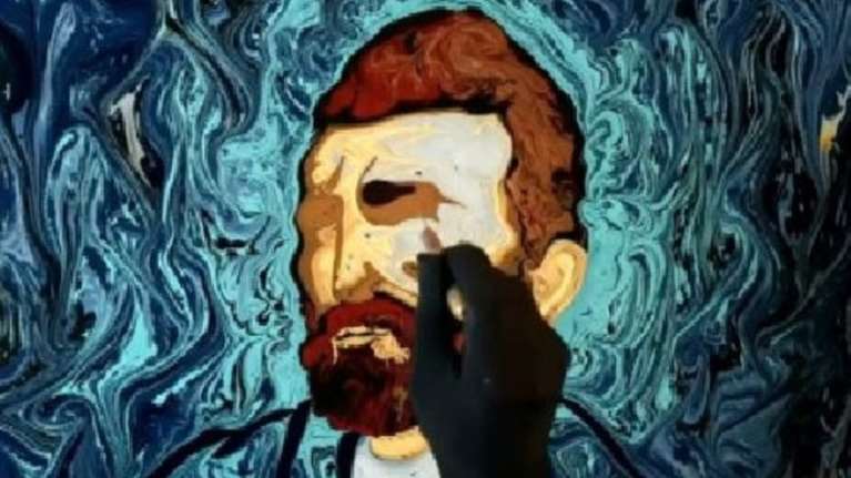 Γκ.Άι: Ο τούρκος καλλιτέχνης που αντιγράφει Βαν Γκογκ κι έγινε viral-BINTEO