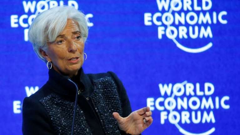 Λαγκάρντ: Χαμηλή η ανάπτυξη στην ευρωζώνη, χωρίς επιδείνωση