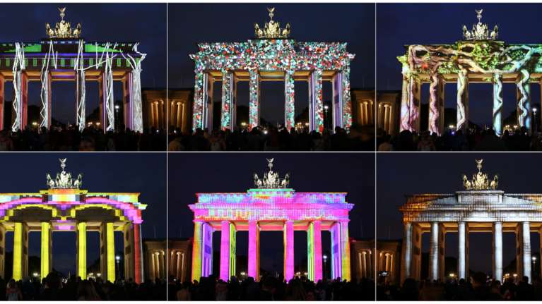 Η Γιορτή του Φωτός στην Πύλη του Βρανδεμβούργου