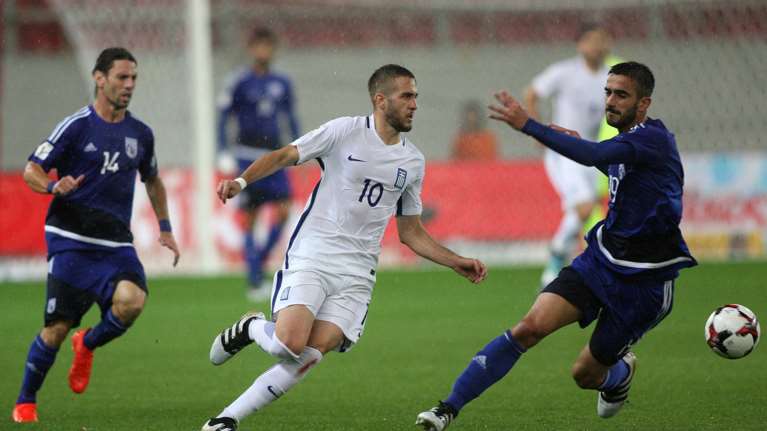 Ελλάδα - Κύπρος 2-0 για τα προκριματικά Μουντιάλ
