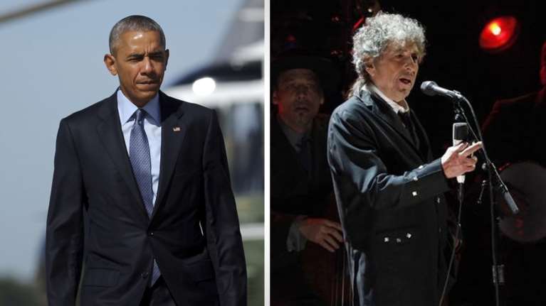 Ομπάμα: Ο Ντίλαν είναι ένας από τους αγαπημένους μου ποιητές