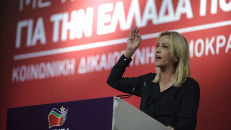 Επίθεση στον «ΣΥΡΙΖΑ του 4%» από τη Ρένα Δούρου στο Συνέδριο