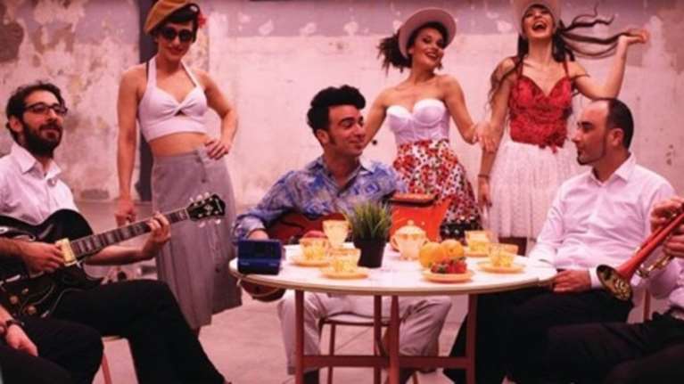 The Swingin' Cats: Ξέφρενες swing και rock n' roll μελωδίες στο Gazarte