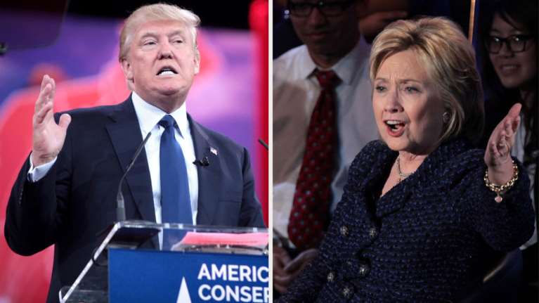 Σκληρή μάχη Κλίντον - Τραμπ σε τρεις κρίσιμες πολιτείες δείχνουν τα γκάλοπ