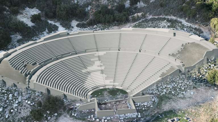 Το Αρχαίο θέατρο της Κασσώπης ξαναζωντανεύει 2.500 χρόνια μετά