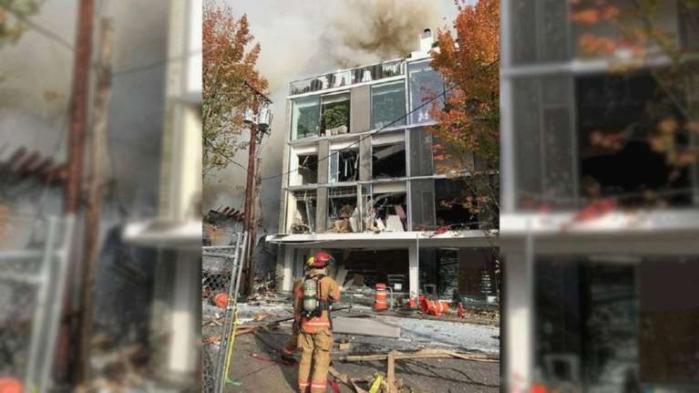 Μεγάλες καταστροφές και τραυματίες από έκρηξη στο Πόρτλαντ