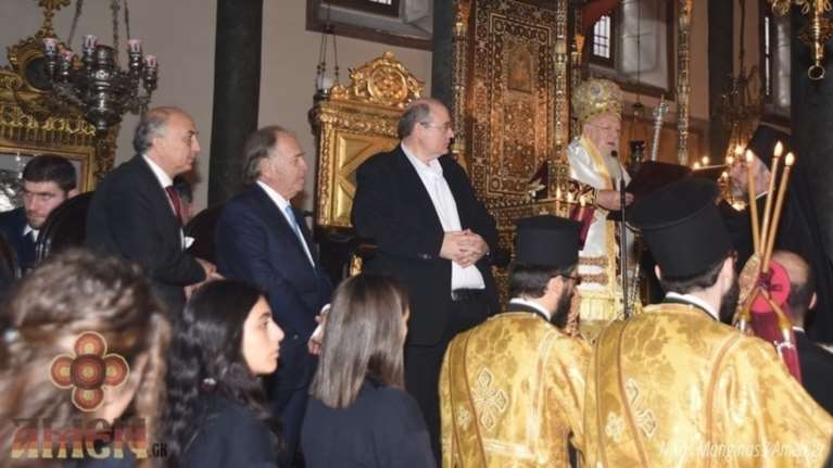 Ο Νίκος Φίλης συνέφαγε με τον Μαρξ στο Οικουμενικό Πατριαρχείο