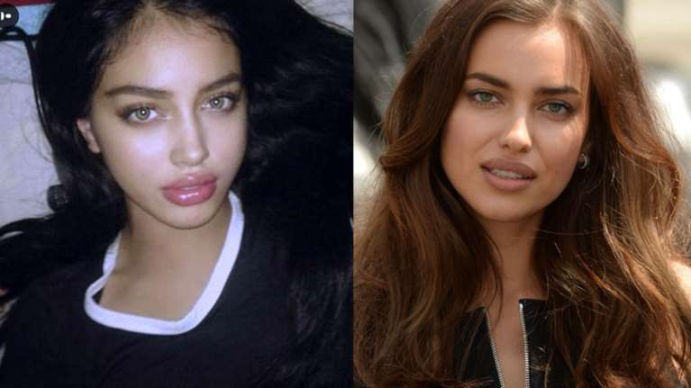 Oλο το διαδίκτυο ψάχνει το κορίτσι-σωσία της Ιρίνα Σάικ!Απίστευτη ομοιότητα